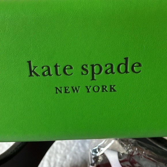 Kate Spade: Pink/Gold Tone Wire IANNA Cat Eye Sunglasses - Picture 2 of 16